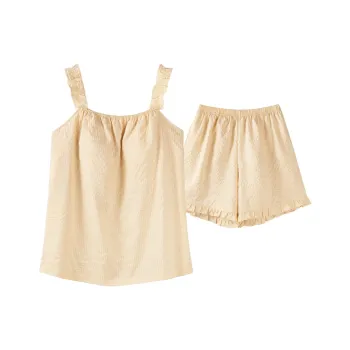 XIAFENYAN Pajama Set Women's Khaki