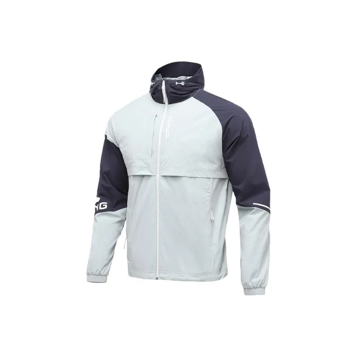 LINING Running Collection Jackets Men Mist Blue-0