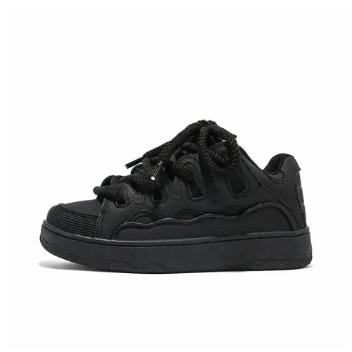 Yalu Coverage Abrasion Resistant Lightweight Low Top Skateboard Shoes Unisex