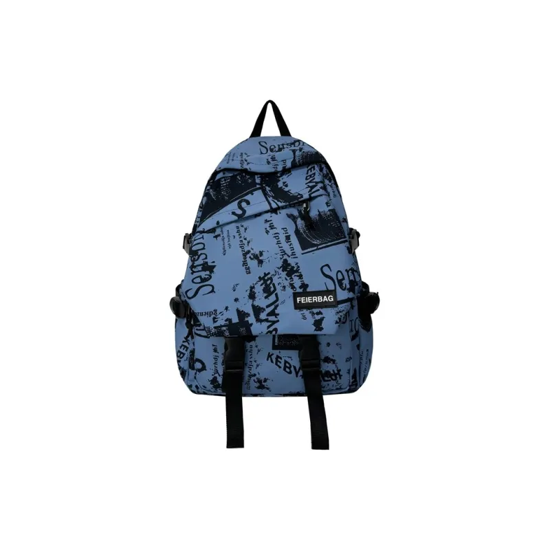 Single Warehouse Composite Cloth Backpack Regular Unisex Multicolor-21