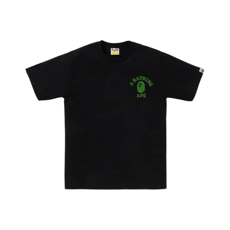 A BATHING APE Abc Camo College Ats Tee-5