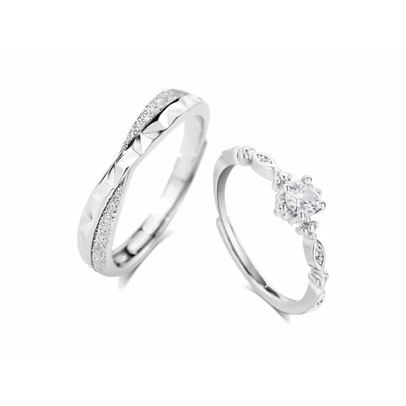 CHINA GOLD Sterling Silver Rings Unisex-2
