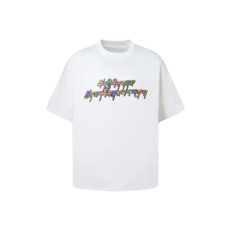 CAI Short Sleeved Crew Neck T Shirt Unisex-0