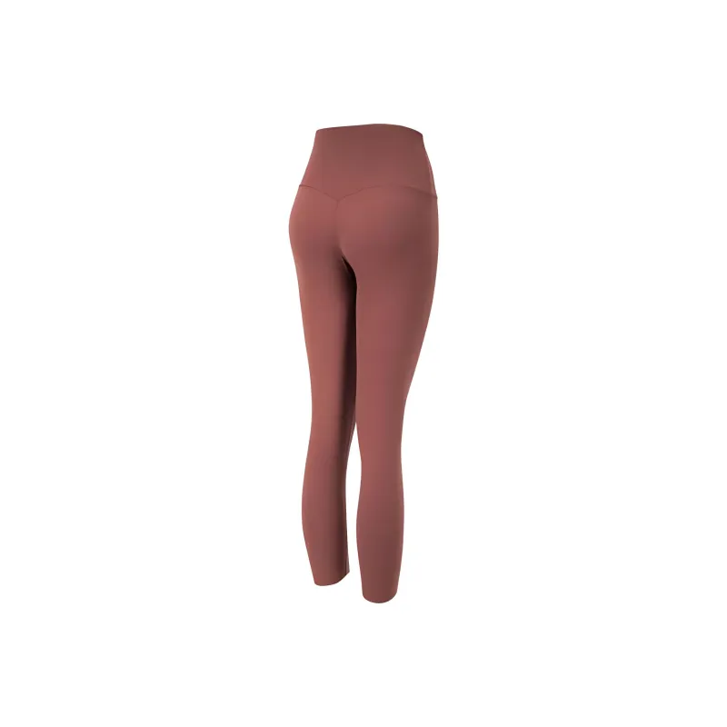 Nike Zenvy AS W NK DF HR Sports Pants Women's Brown-1