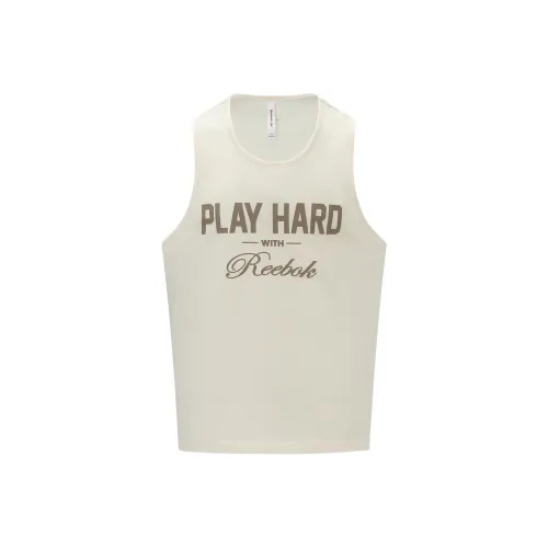 Reebok Tank Tops Men Ecru