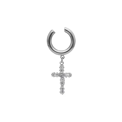 Universe Search S925 Silver Clip On Earrings Women's
