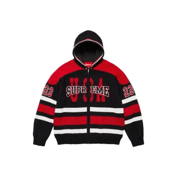 Supreme Usa Zip Up Hooded Sweater