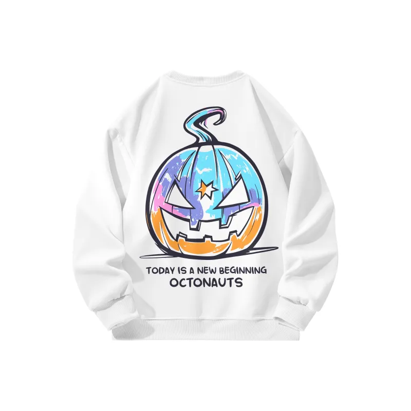 Small Columns Under The Sea Sweatshirt Unisex-4