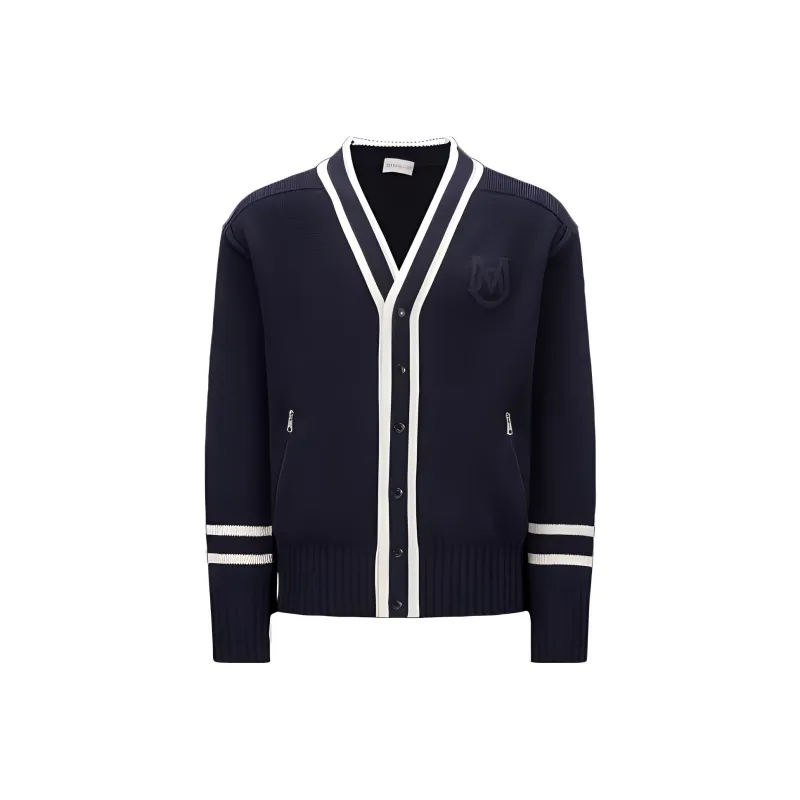 Moncler Knitwear Men Marine Blue-0