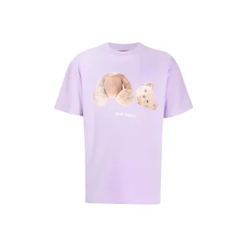 PALM ANGELS T Shirts Men Purple