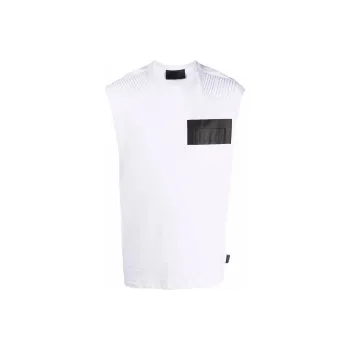 PHILIPP PLEIN Logo Sleeveless Top