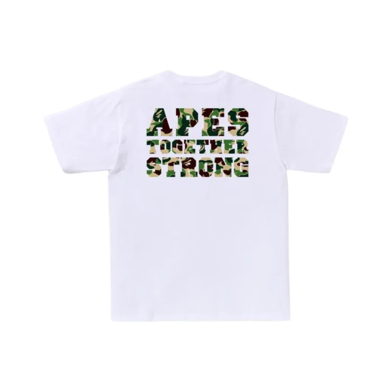 A BATHING APE Abc Camo College Ats Tee-10