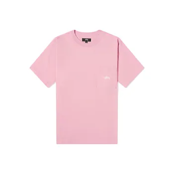 Stussy T Shirts Men Pink