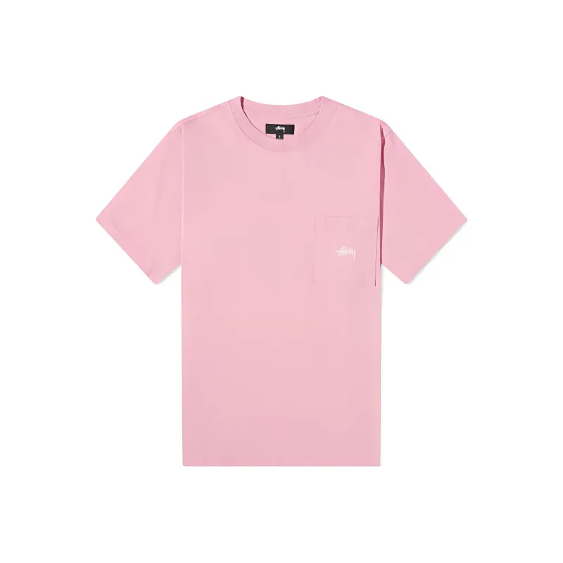 Stussy T Shirts Men Pink-0