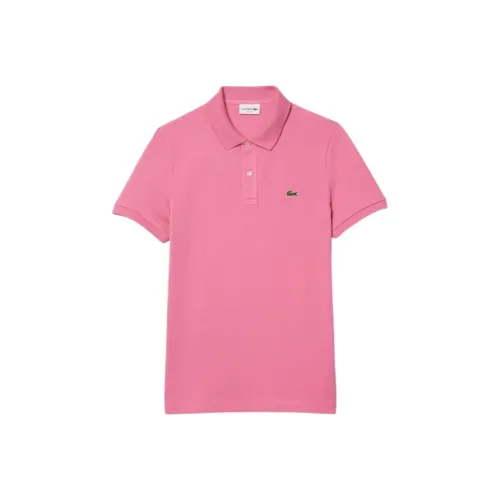 LACOSTE Polo Shirt Men's Acacia Pink