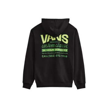 Vans ShopFrontPulloverHoodie Sweatshirt Men's Black
