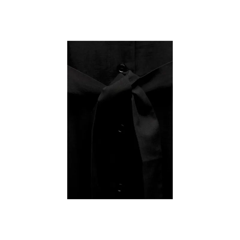 ZARA Short Sleeved Dress Women's Black-2