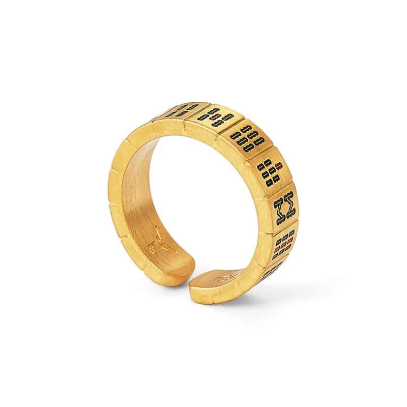DH7 Titanium Steel Rings Unisex-3