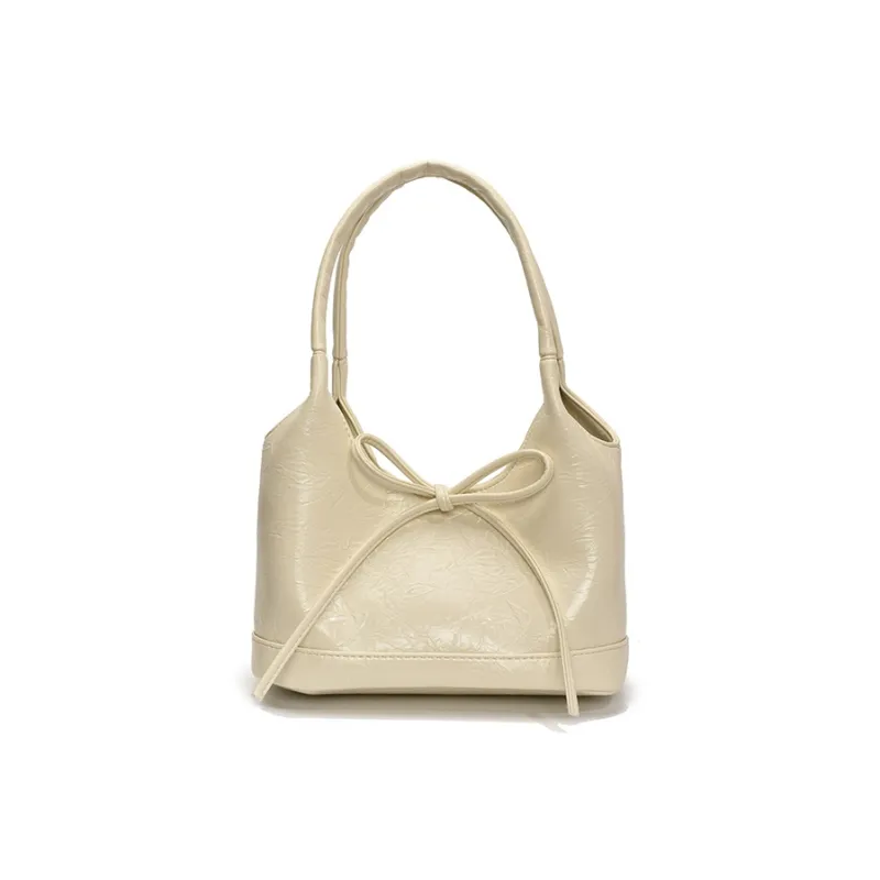 SEVENMOONS PU Shoulder Bag Regular Women's Ecru/Silver/Black/Blue/Pink-1