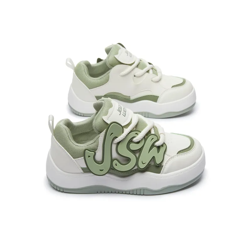 JEANSWEST Embrace Nature Slip Resistant, Abrasion Resistant, Breathable Low Top Skateboard Shoes Women's-4