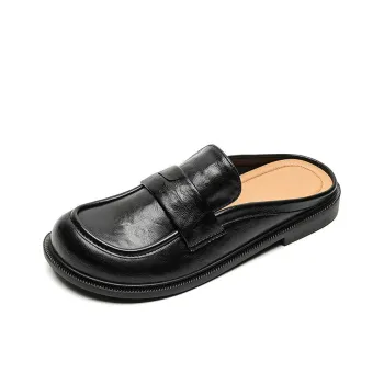 City Camel Rubber Sole Closed Toe Slippers Women's