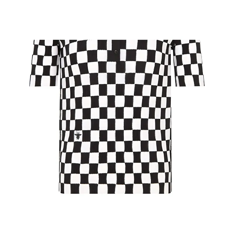 DIOR Quarterly New Products Polo Shirts Women's Black-3