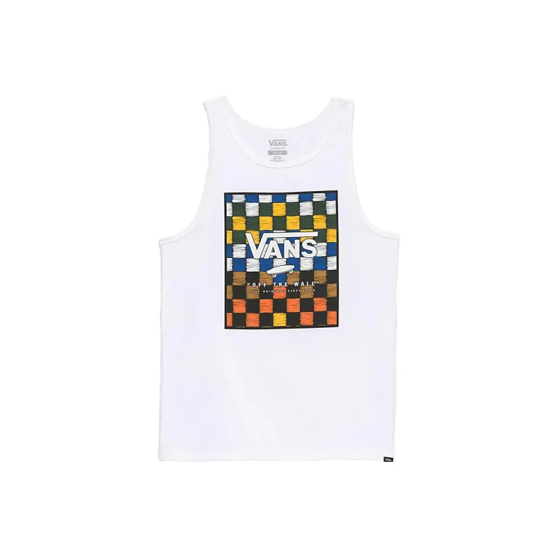 Vans Tank Tops Unisex White-0