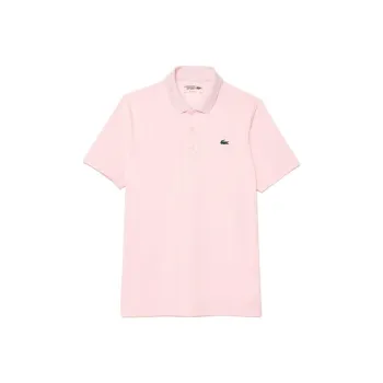 LACOSTE Polo Shirt Men's Light Pink