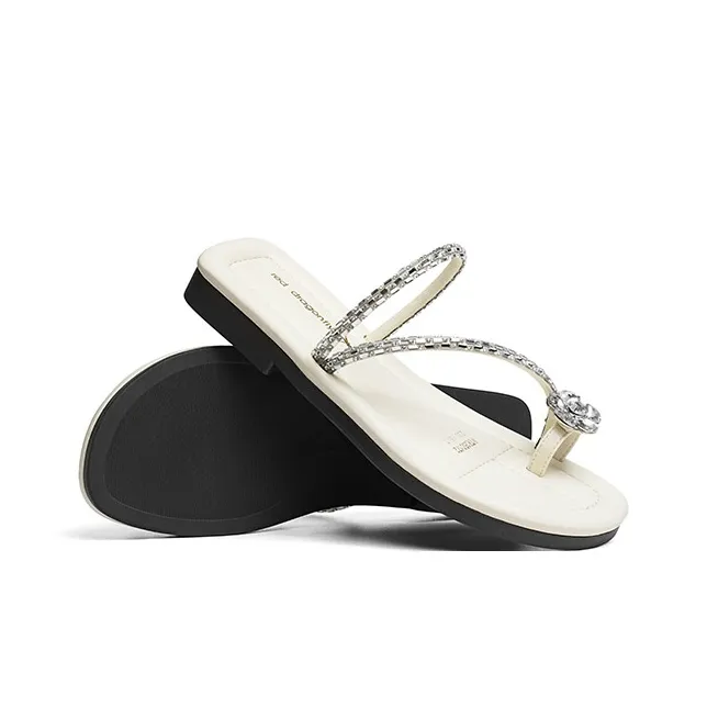 RED DRAGONFLY Rubber Sole Slip Resistant Flip Flops Women's-10