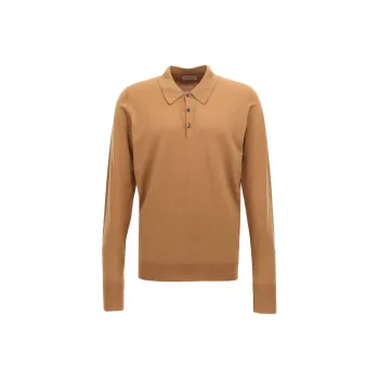 JOHN SMEDLEY Dorset Wool Polo Shirt