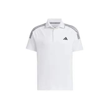 Adidas 3 STRIPES AEROREADY POLO SHIRT Polo Shirt Men's White