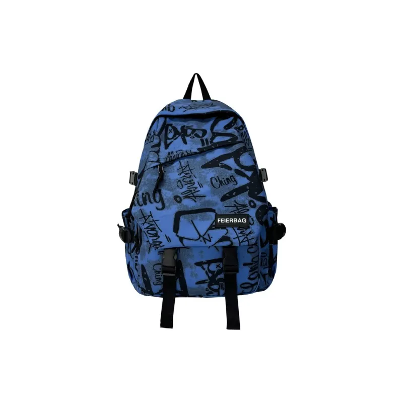 Single Warehouse Composite Cloth Backpack Regular Unisex Multicolor-2