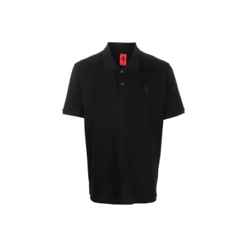 Ferrari Polo Shirts Men Black