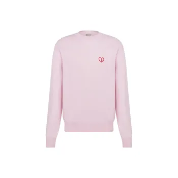 DIOR FW24 Cashmere Sweater Men's Pink