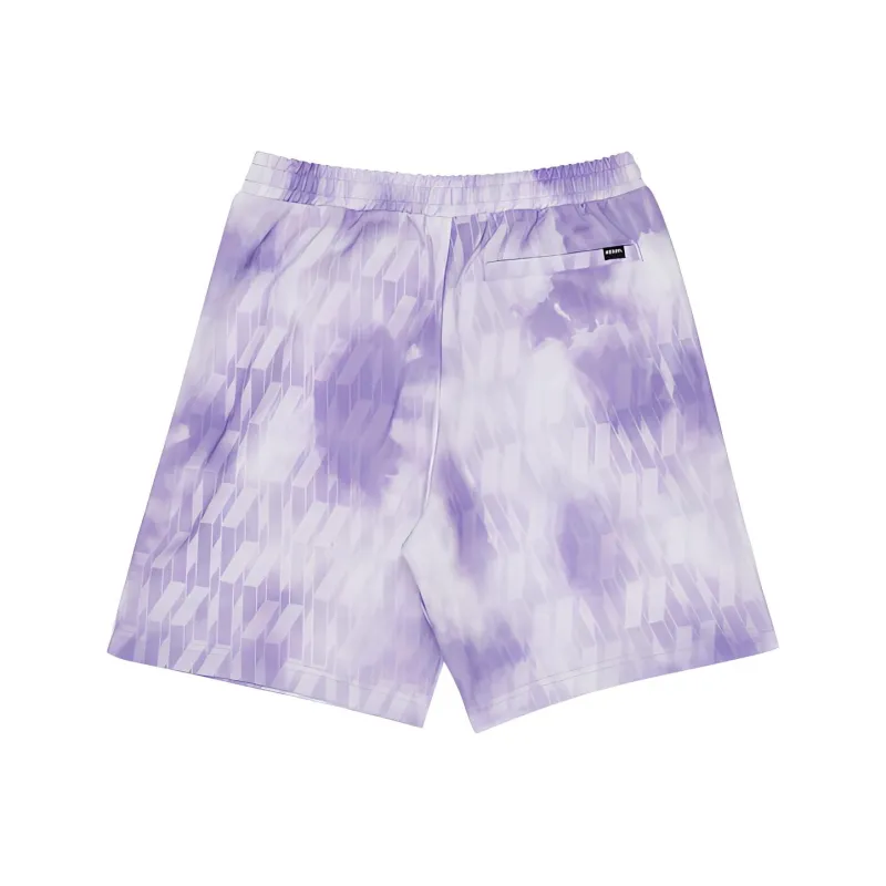 Nerdy Sports Shorts Unisex Purple-1