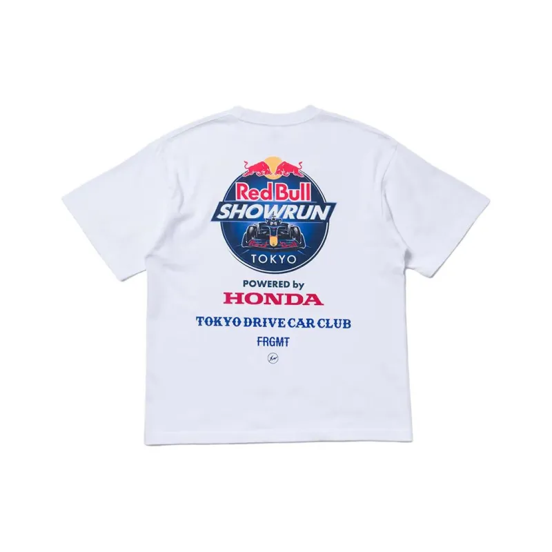 Fragment Design x Red Bull X HONDA/ X TokyoDrive SS25 T Shirt Unisex Gray-0