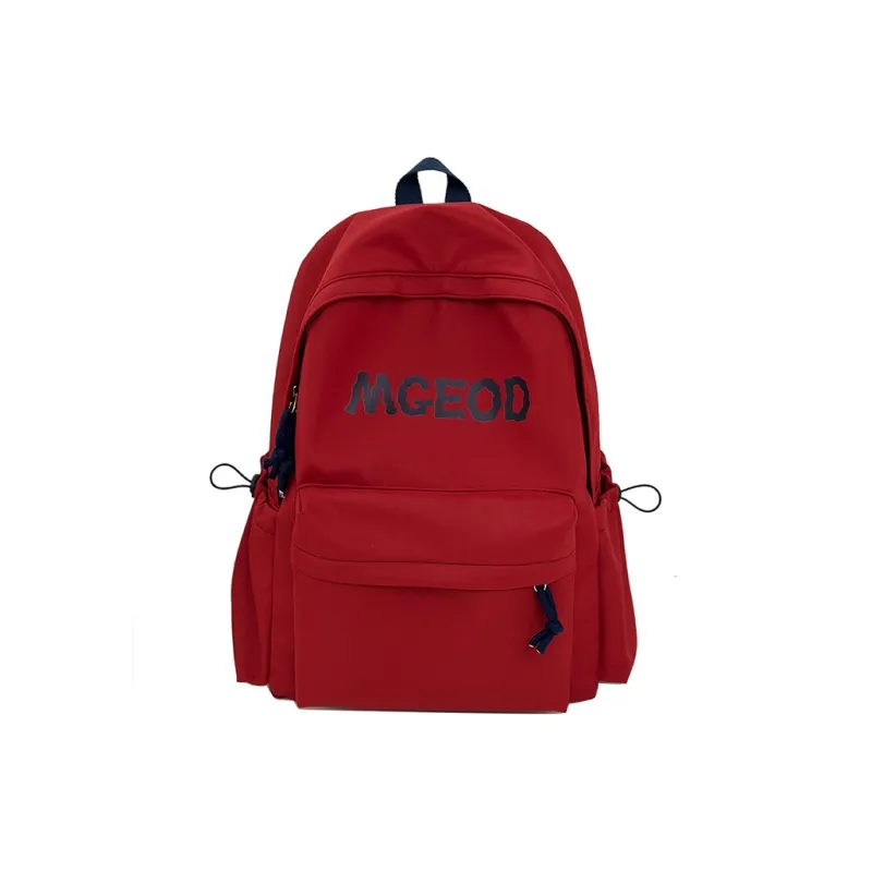 Huangmu Nylon Backpack Regular Unisex White/Blue/Black/Yellow/Red-3
