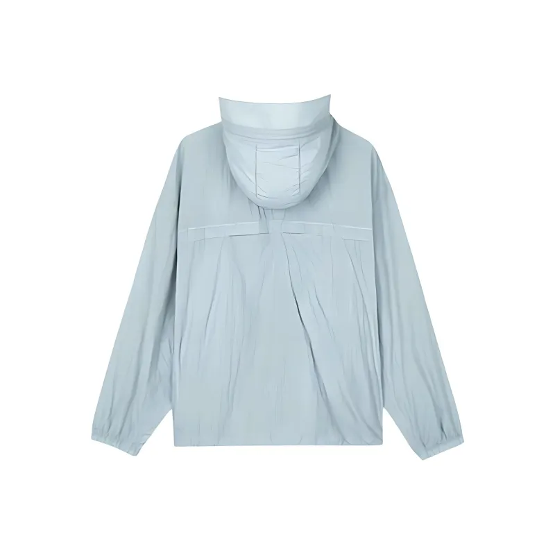 Skechers Jackets Coats Unisex Sky Gray Cyan-1