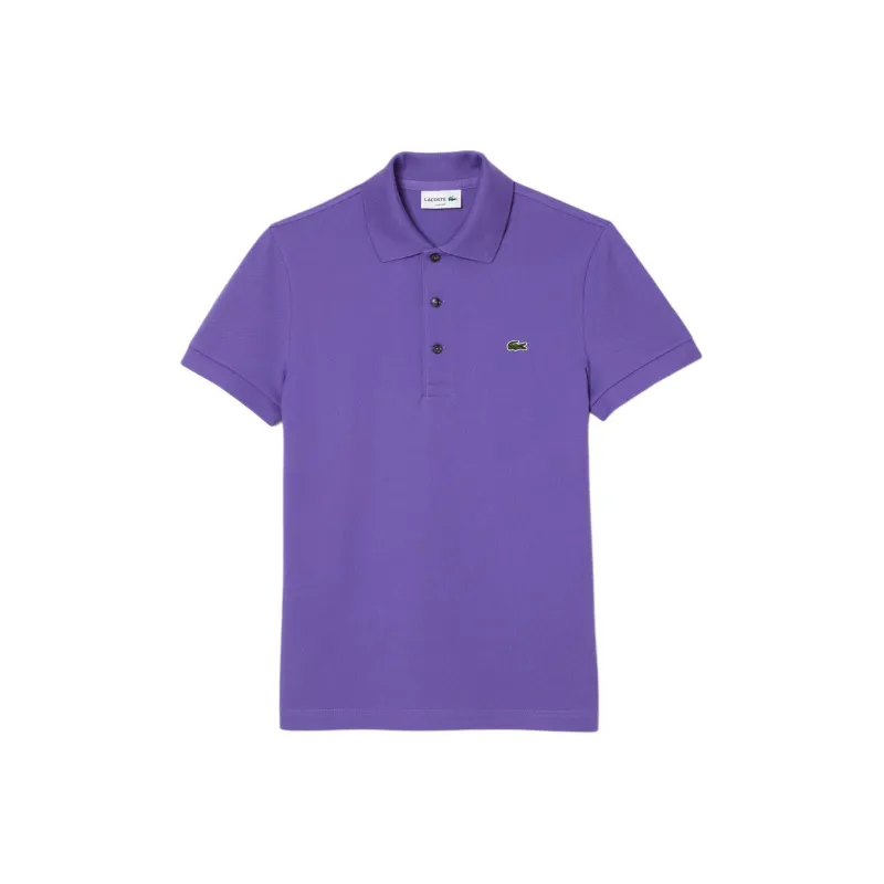 LACOSTE Polo Shirt Men's Purple-0