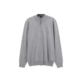 HUGO BOSS Logo Embroidered Cardigan