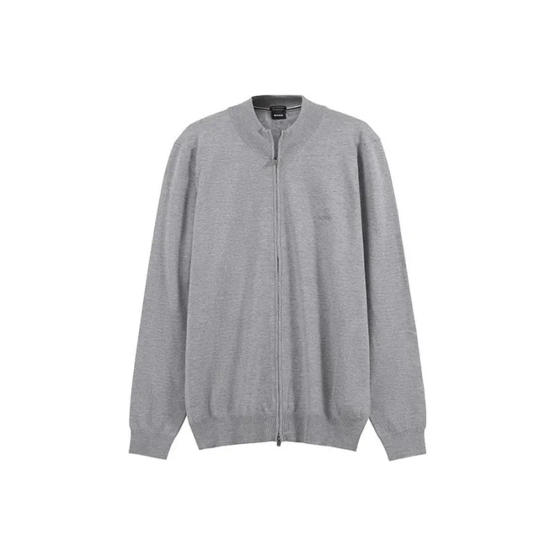 HUGO BOSS Logo Embroidered Cardigan-0