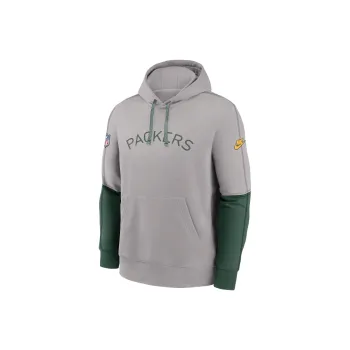 Nike Green Bay Packers Logo Team Issue Club Men's Nike Nfl Pullover Hoodie