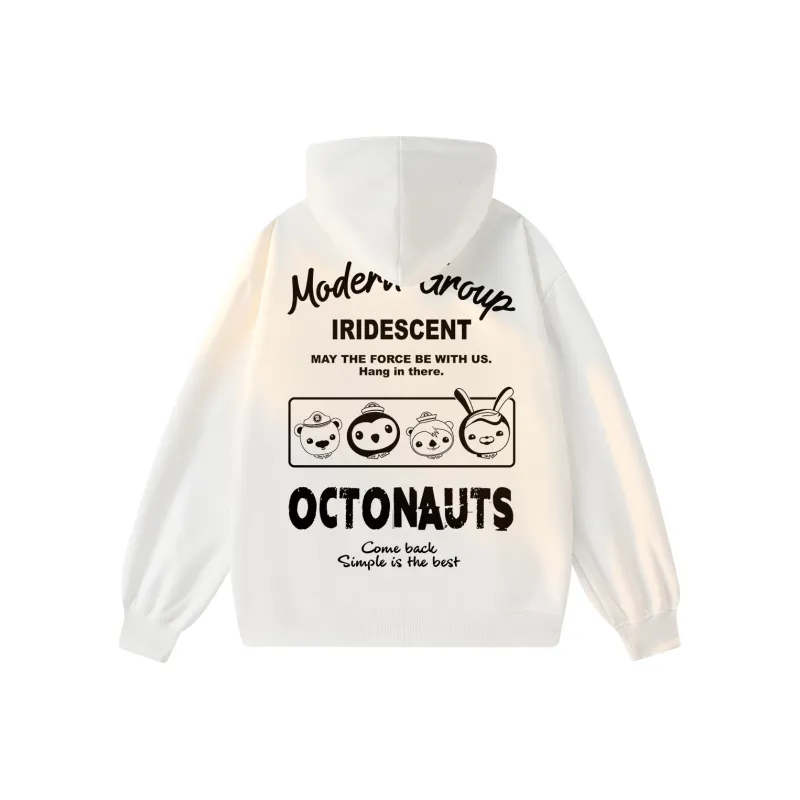 Small Columns Under The Sea Hoodie Unisex-0