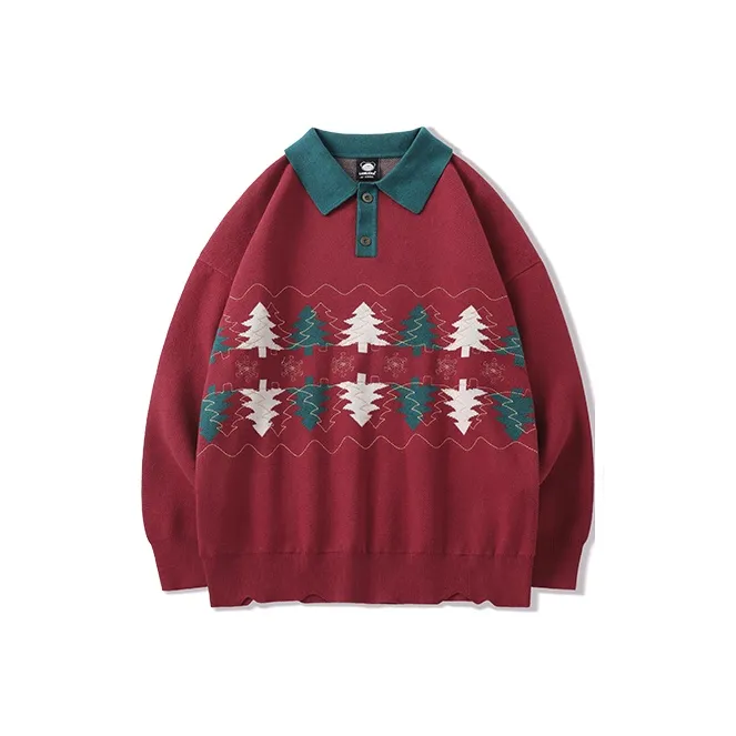LAMLICKA Knitwear Unisex Red-0