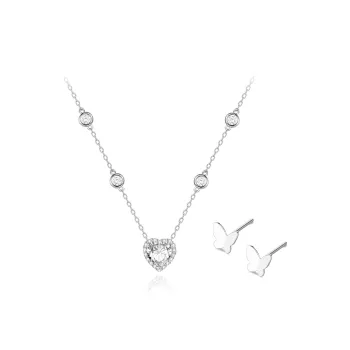 MGS S925 Sterling Silver Necklaces Women's
