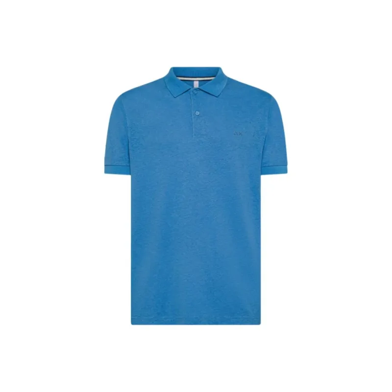 SUN68 Logo embroidered Polo Shirt-0