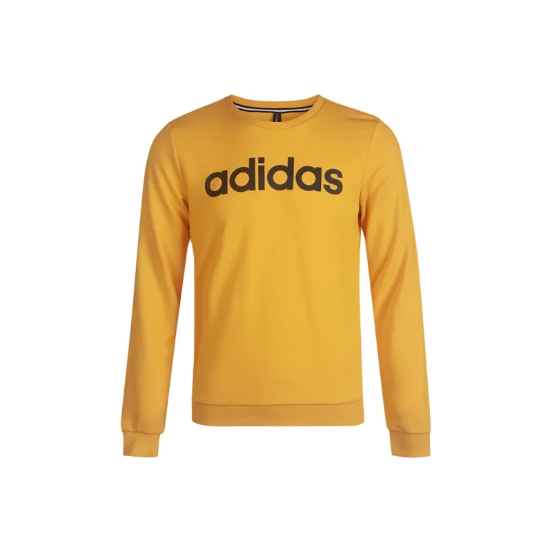 Adidas M ESNTL LOGO SW Sweatshirt Men's Yellow-0