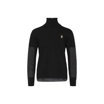 Moncler Turtleneck Panelled Sweater