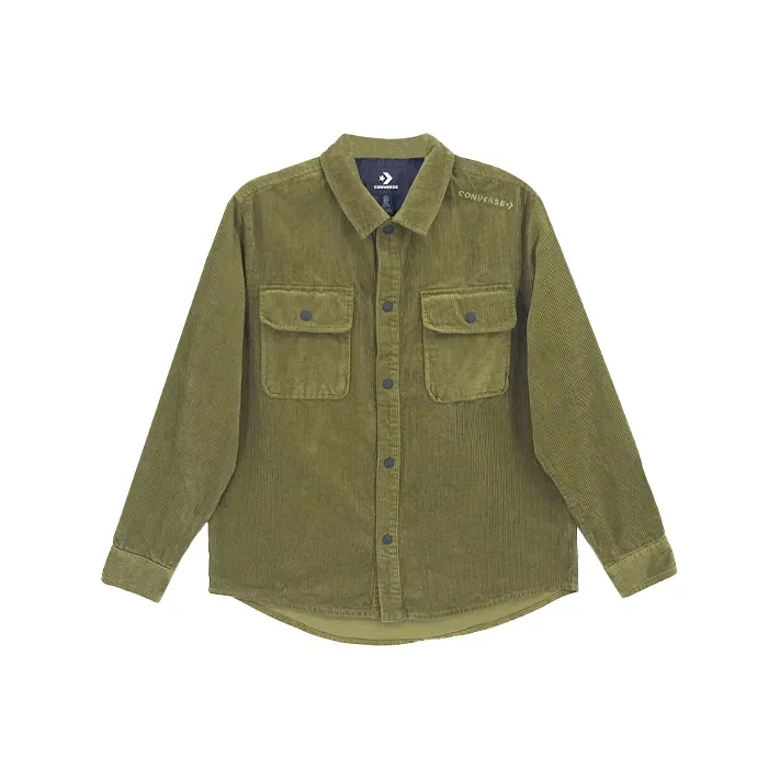 Converse Overhead Jackets Men Deep Moss Green-0