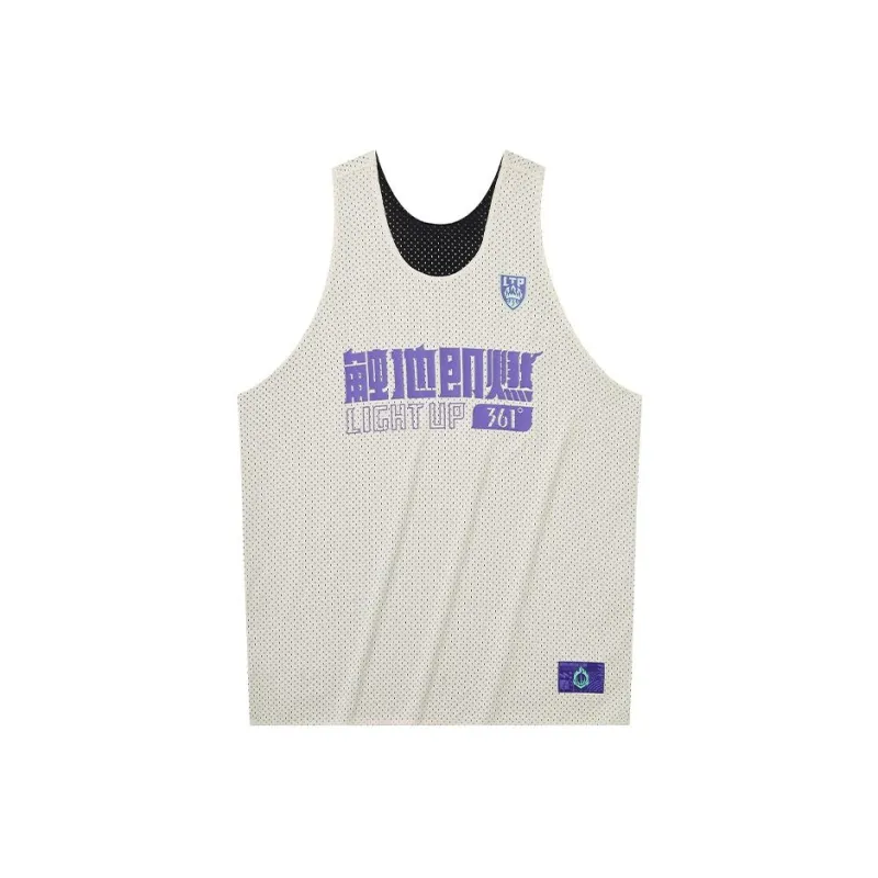 361° Tank Top Men's Chipped White/Super Black-0